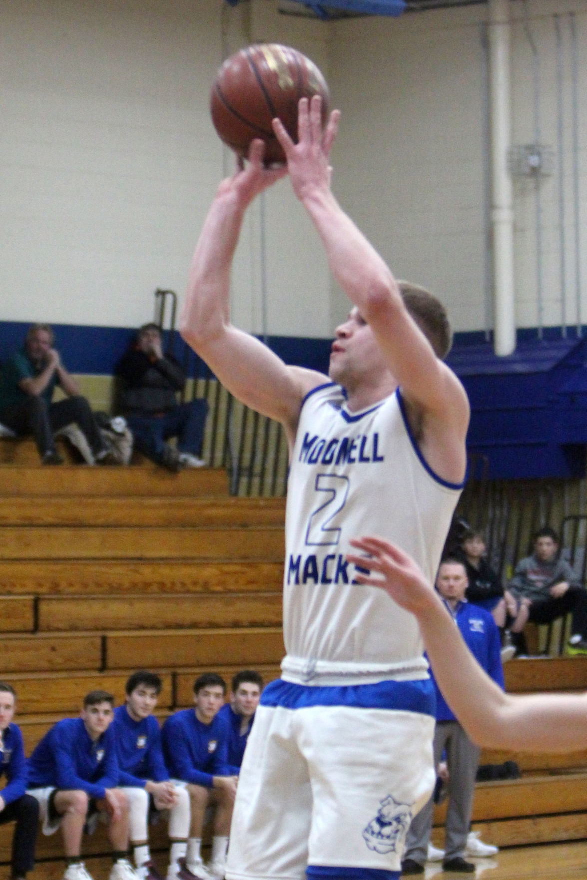Cadott at McDonell boys basketball 1-15-19
